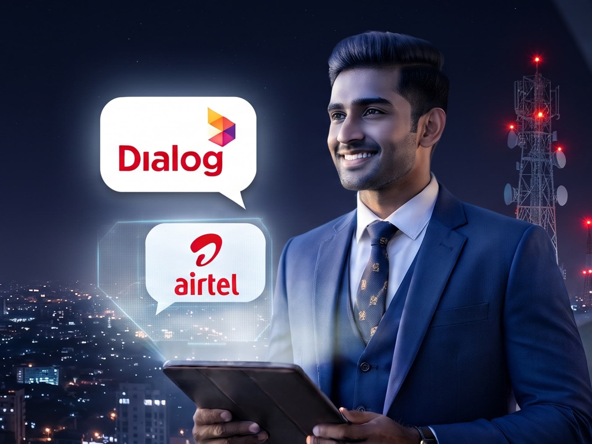 Telecom Digital Experience, interface preview